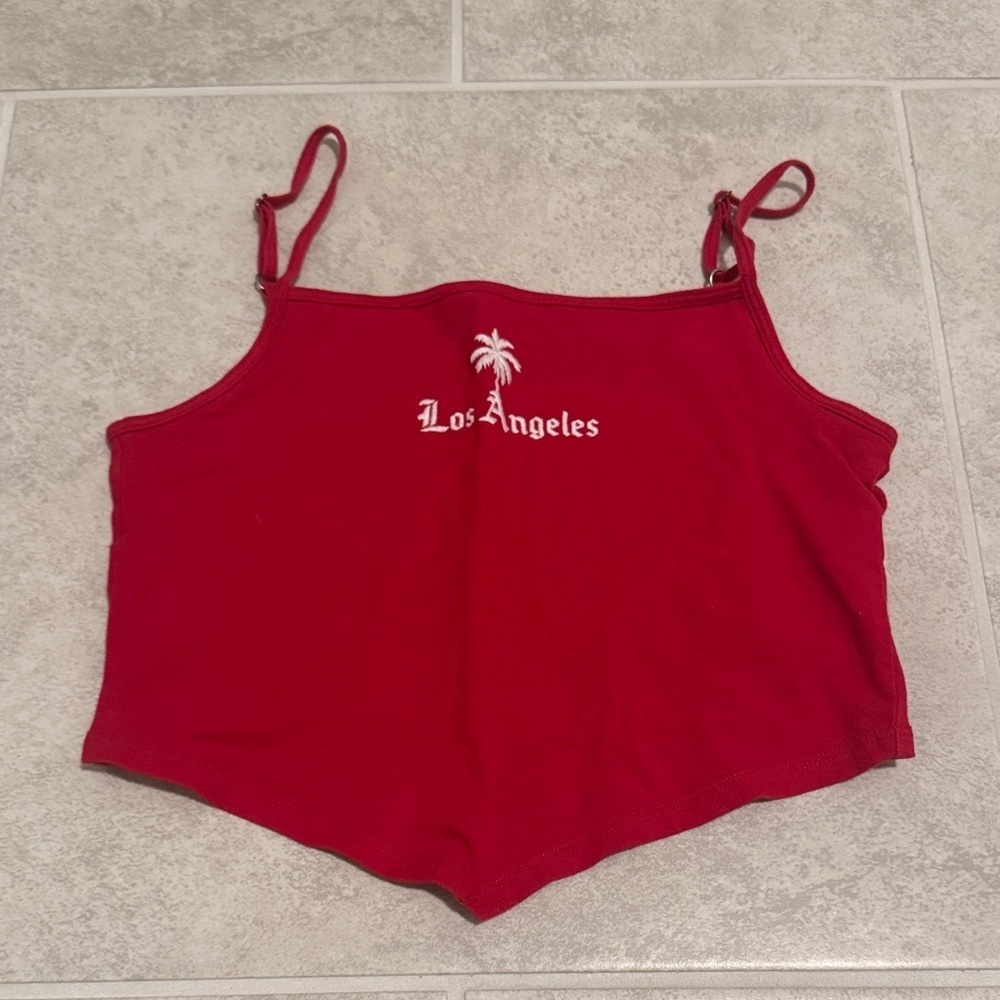 Hollister Red California Tee